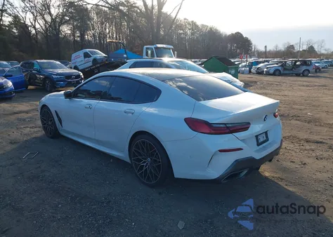 2020 BMW M850I Gtan Coupe xDrive z USA, uszkodzony, nr VIN WBAGV8C02LCE29007